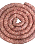 Original South African Boerewors kosher, made fresh in Sderot, Israel